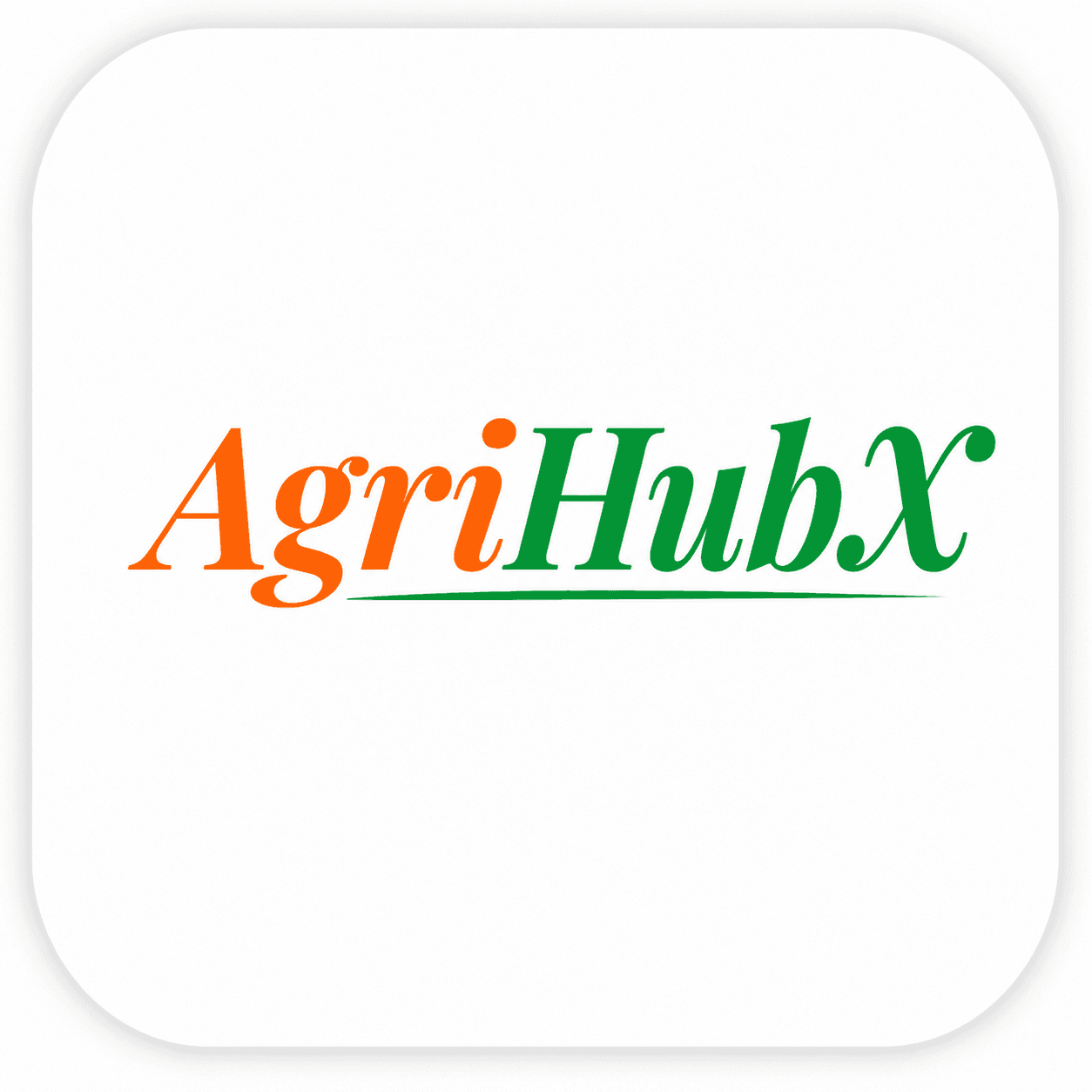 AgriHubX — logo